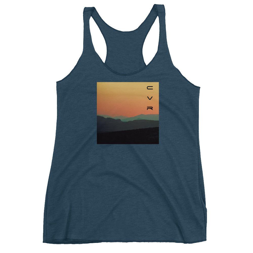 CVR Sunset SFELV CVR Collection Short Sleeve Women’s Tank Top - California Vegan Republic Spring/Summer 2019