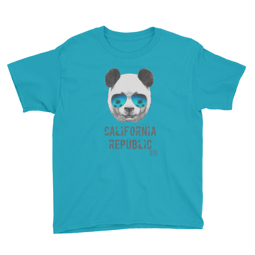 California Rebulic SFELV Boy's Short Sleeve T-Shirt