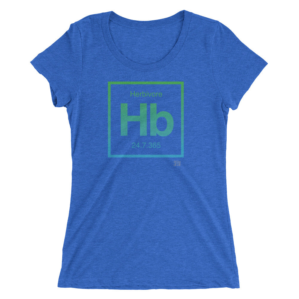 Hb Herbivore 24.7.365 SFElV Elements Collection Women's short sleeve t-shirt