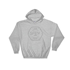 SFELV Eat Plants. Wear Plants. California Hexagon Unisex Hooded Sweatshirt