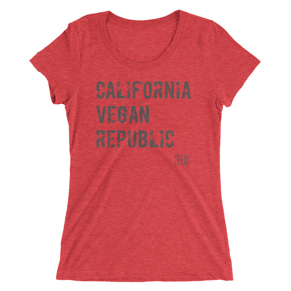 California Vegan Republic SFELV Women's short sleeve t-shirt