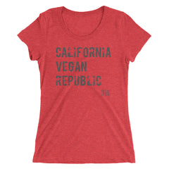 California Vegan Republic SFELV Women's short sleeve t-shirt
