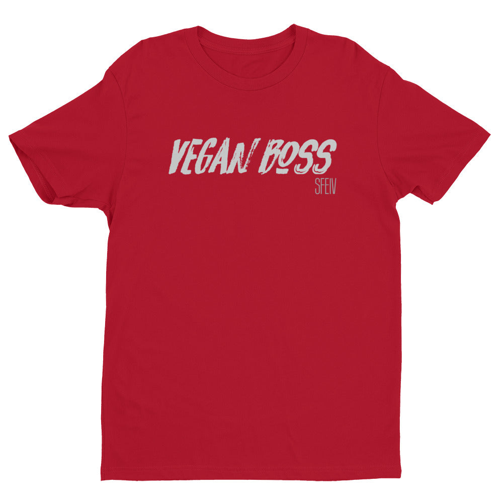 VEGAN BOSS SFElV Men's Short Sleeve T-shirt