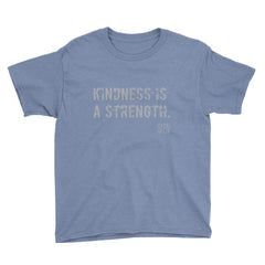 Kindness Is A Strength SFELV Boy's Short Sleeve T-Shirt
