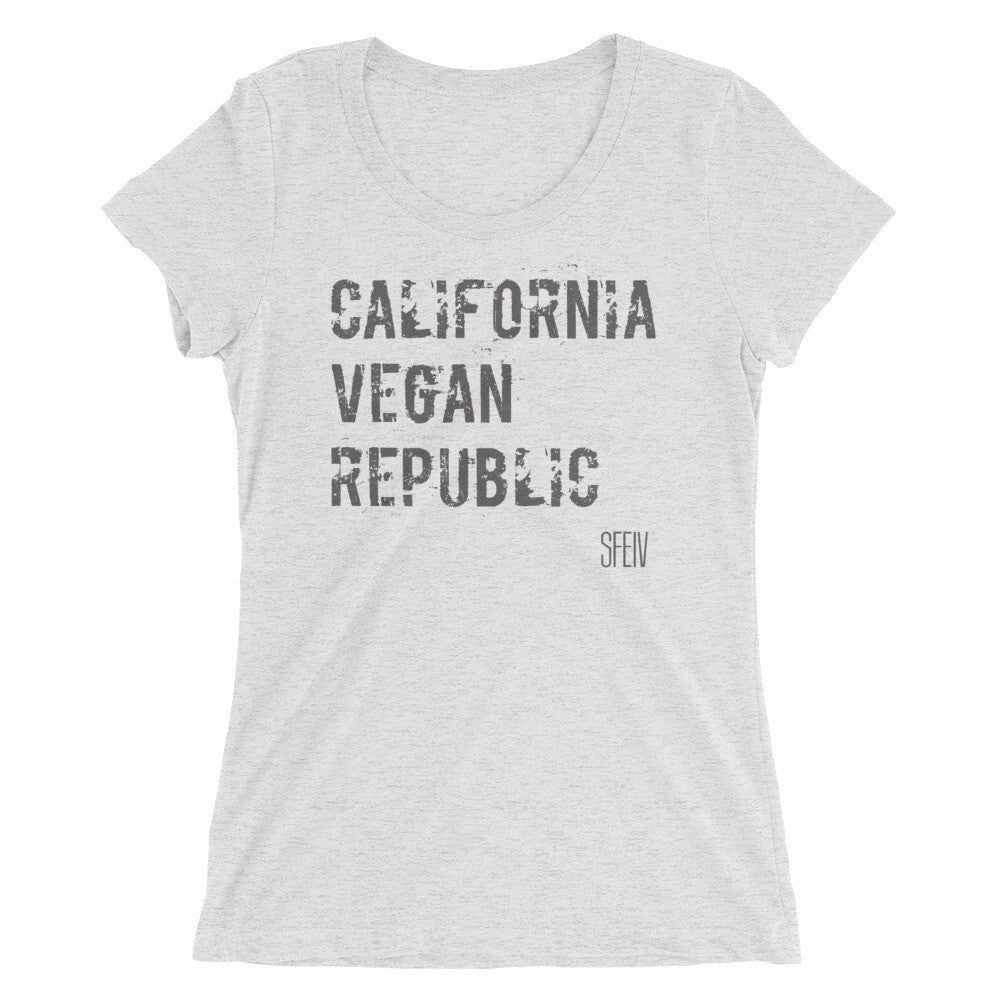 California Vegan Republic SFELV Women's short sleeve t-shirt