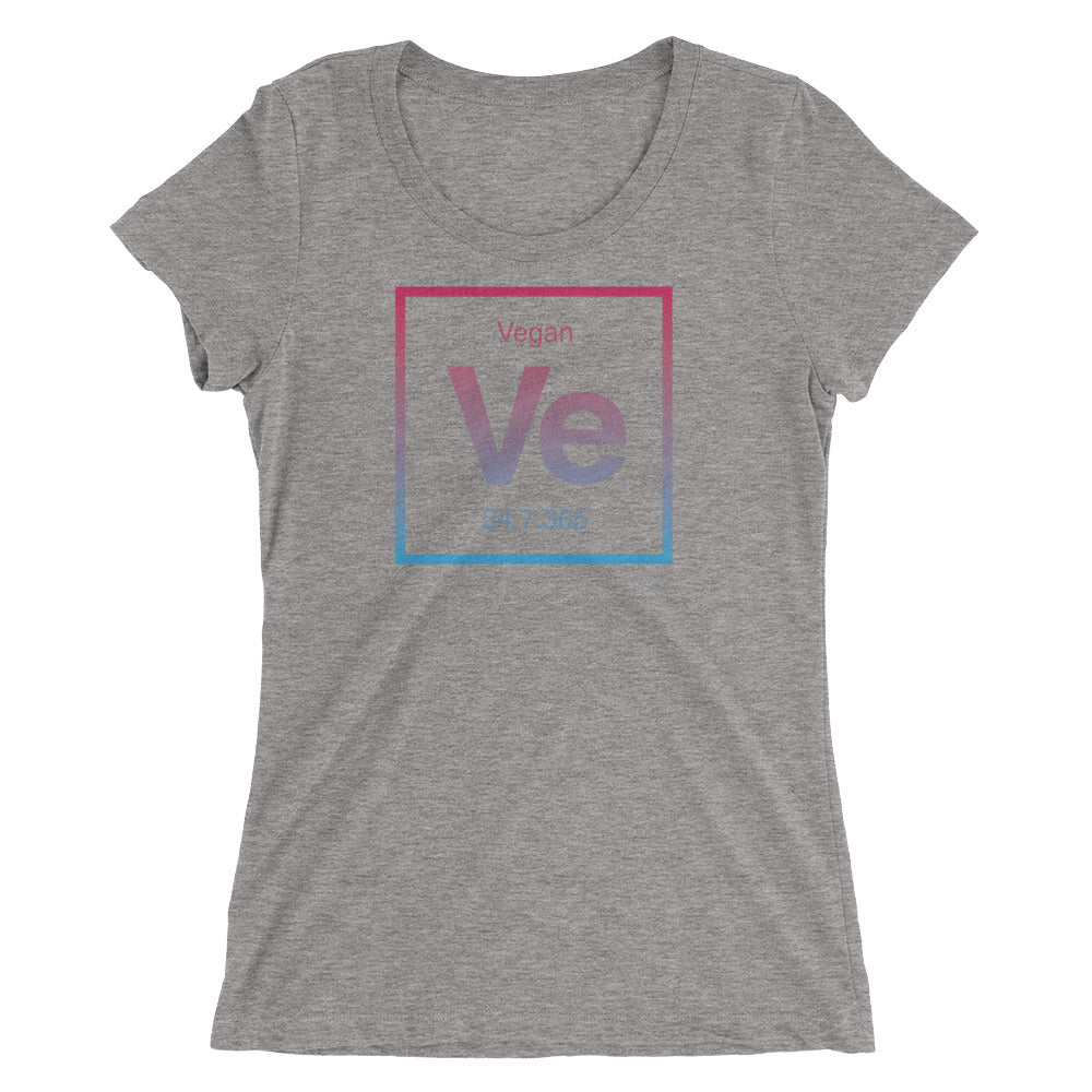 Ve Vegan 24.7.365 SFElV Elements Collection Women's short sleeve t-shirt