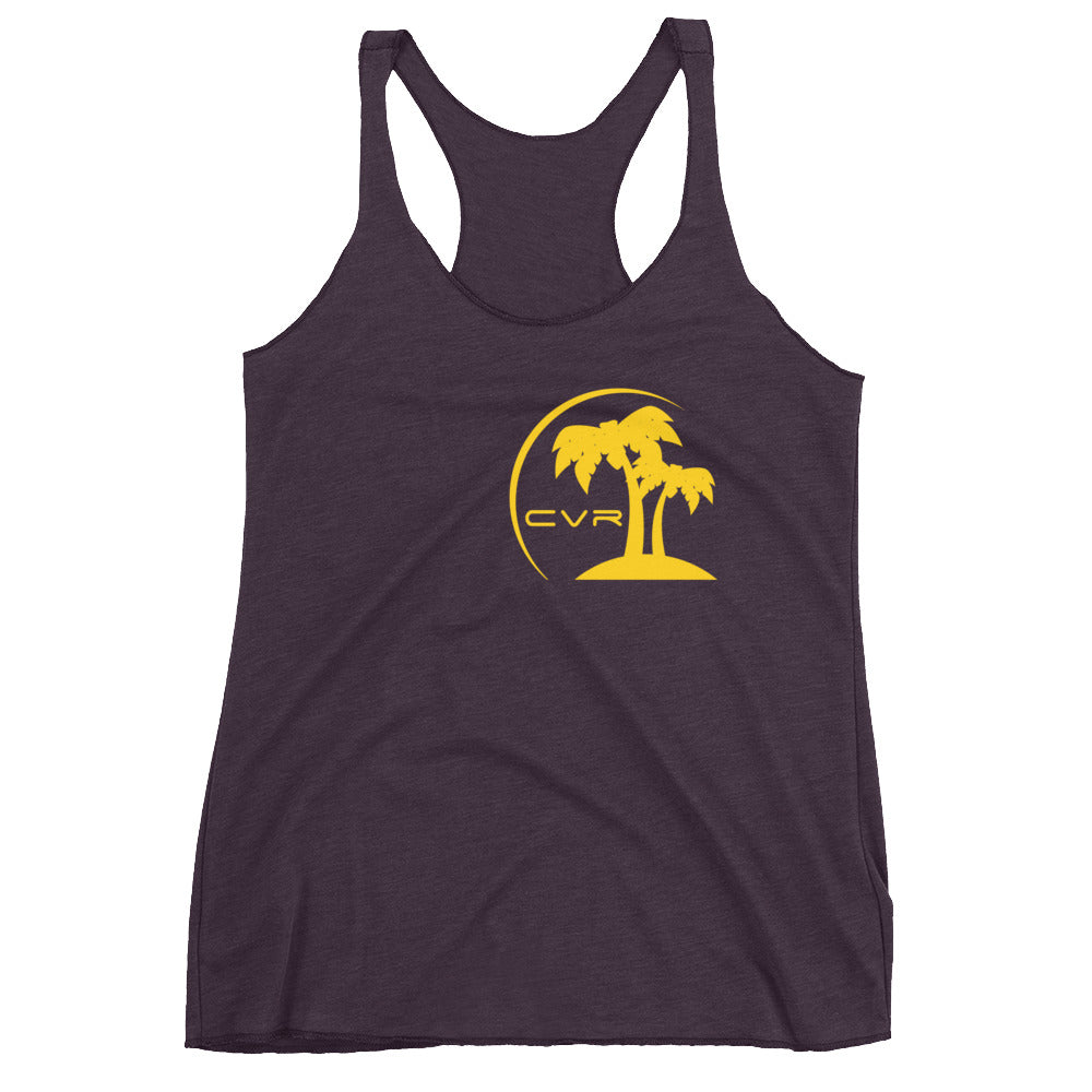 California Vegan Republic CVR Double Palm Women's Tank Top SFELV Spring/Summer 2019