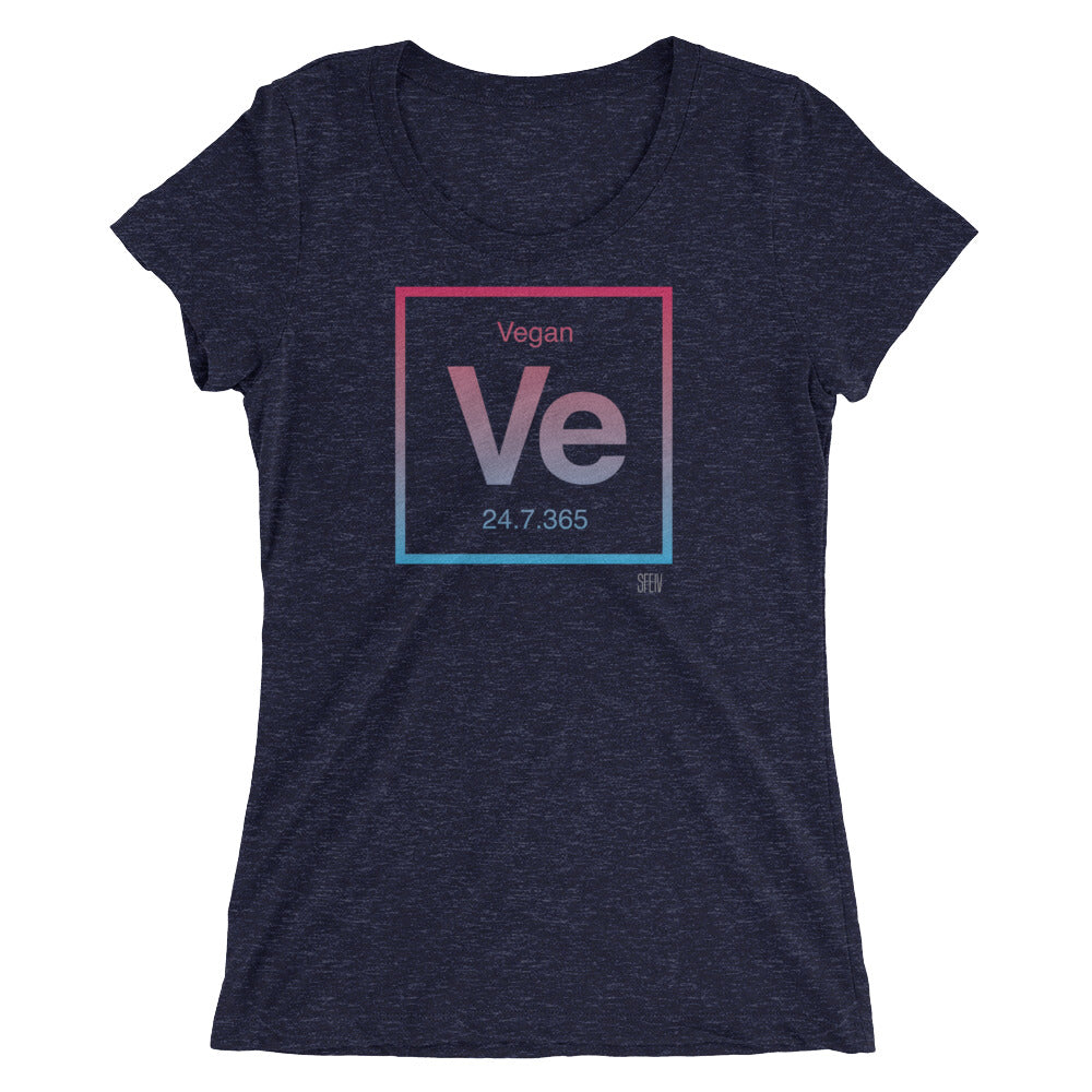 Ve Vegan 24.7.365 SFElV Elements Collection Women's short sleeve t-shirt