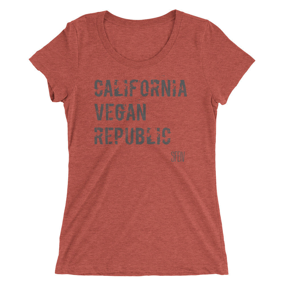 California Vegan Republic SFELV Women's short sleeve t-shirt