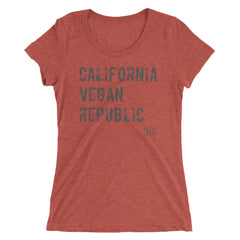 California Vegan Republic SFELV Women's short sleeve t-shirt