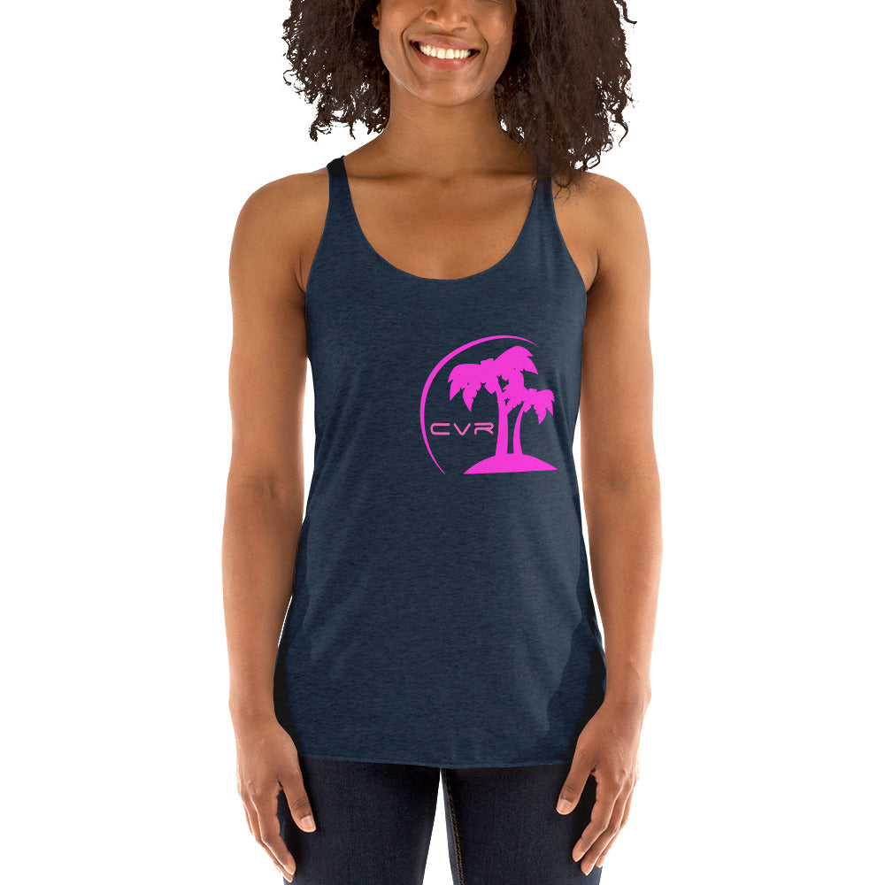 California Vegan Republic CVR Double Palm Women's Tank Top SFELV Spring Summer 2019