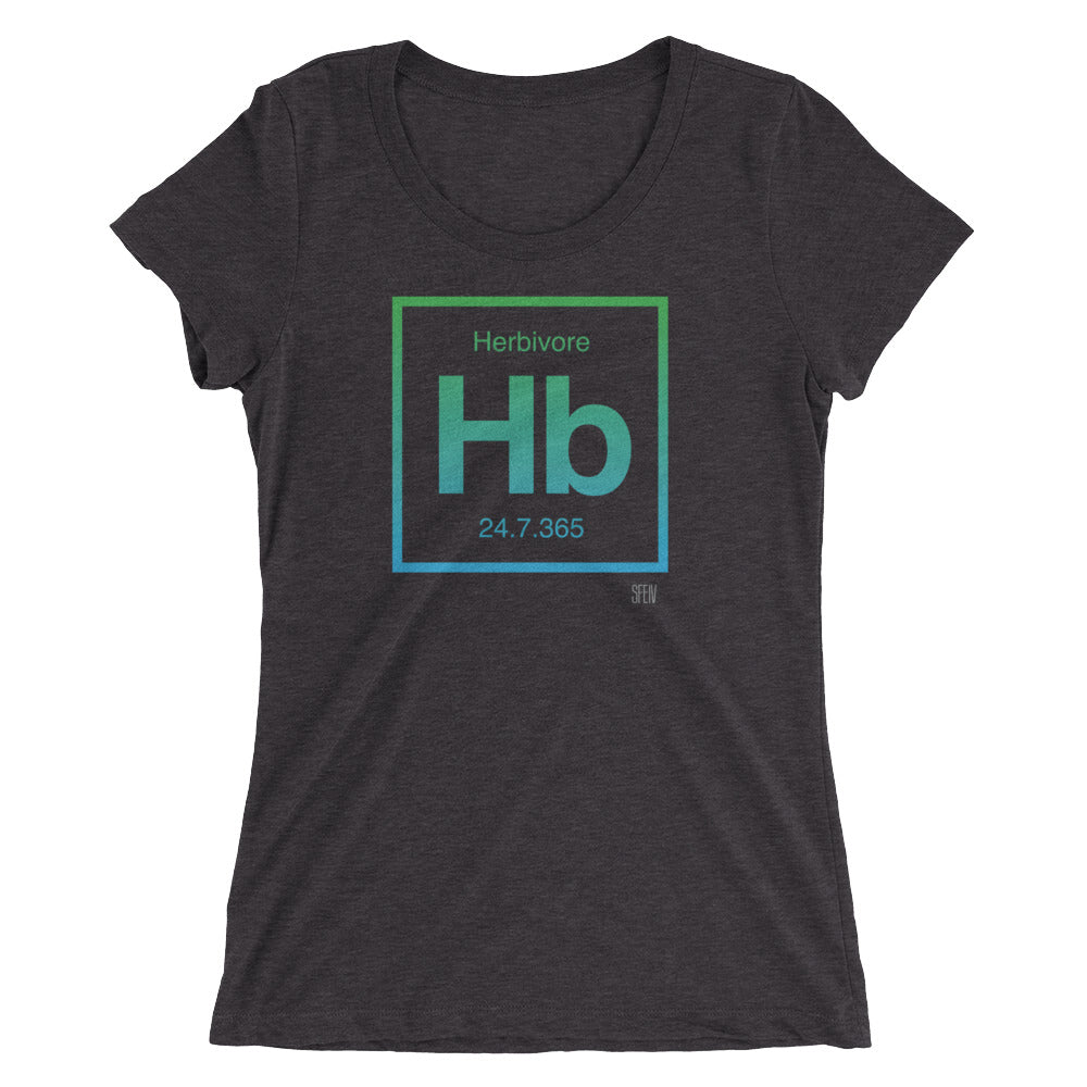 Hb Herbivore 24.7.365 SFElV Elements Collection Women's short sleeve t-shirt