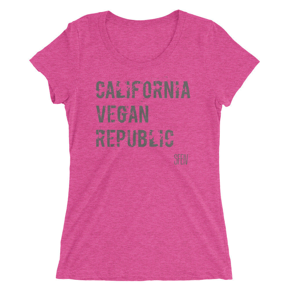 California Vegan Republic SFELV Women's short sleeve t-shirt