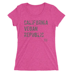 California Vegan Republic SFELV Women's short sleeve t-shirt