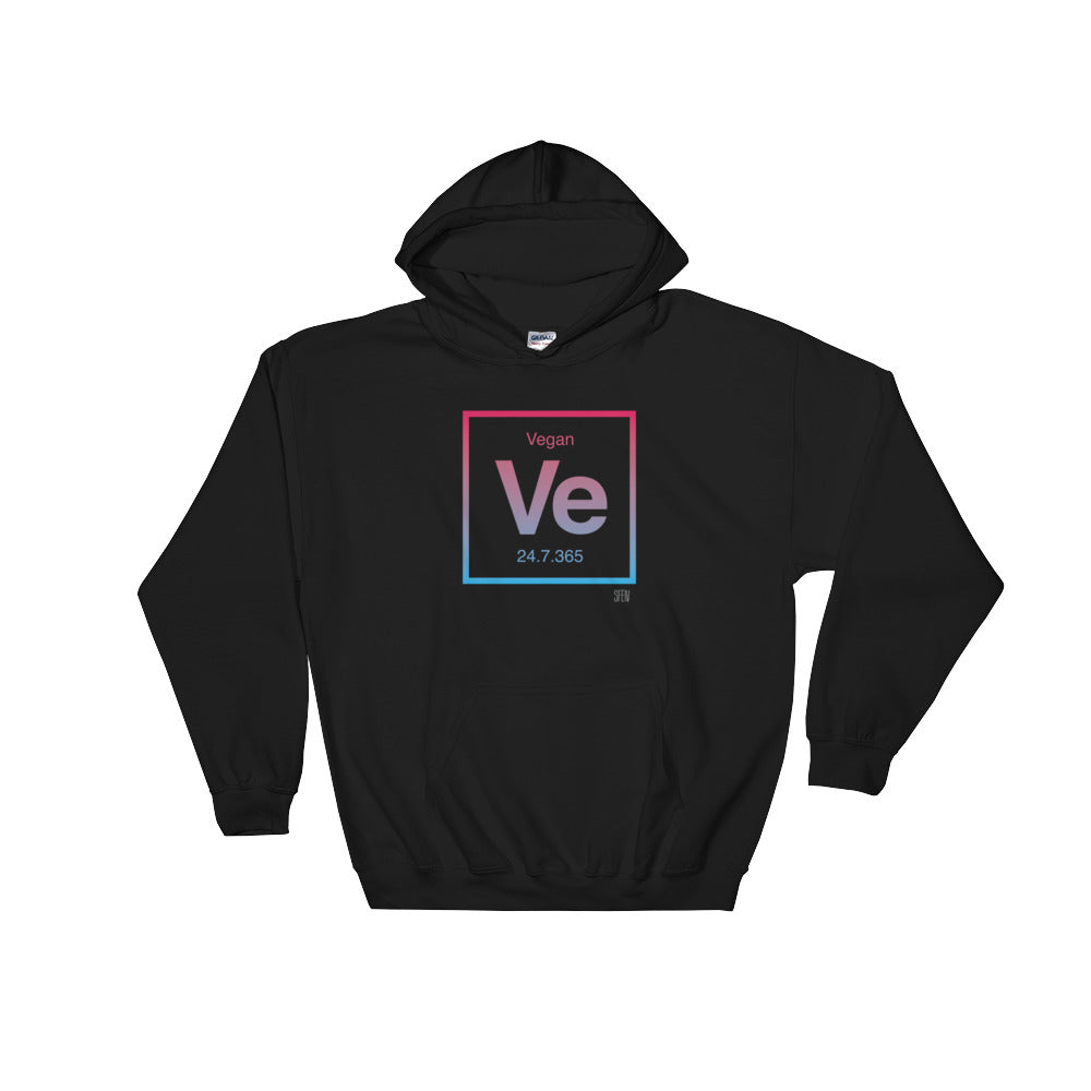 Ve Vegan 24.7.365 SFElV Elements Collection Unisex Hooded Sweatshirt
