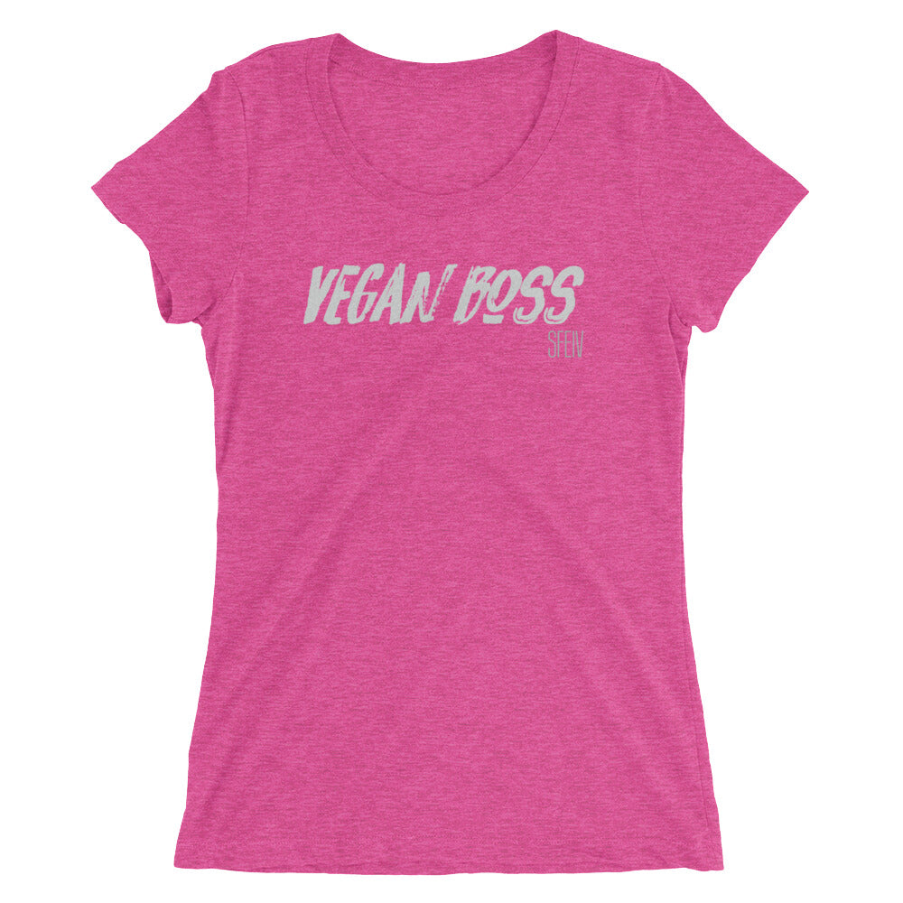 VEGAN BOSS SFElV Women's short sleeve t-shirt