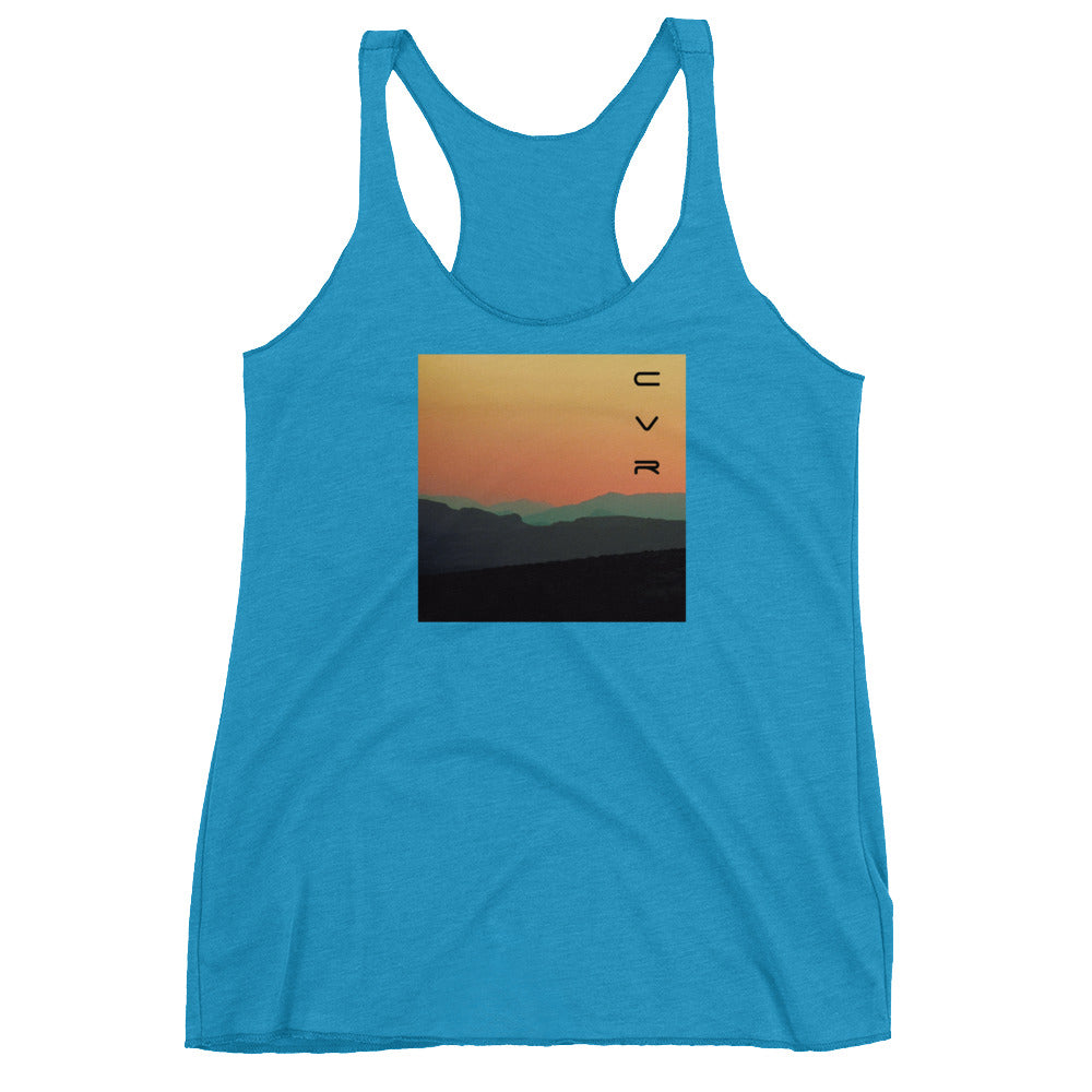 CVR Sunset SFELV CVR Collection Short Sleeve Women’s Tank Top - California Vegan Republic Spring/Summer 2019