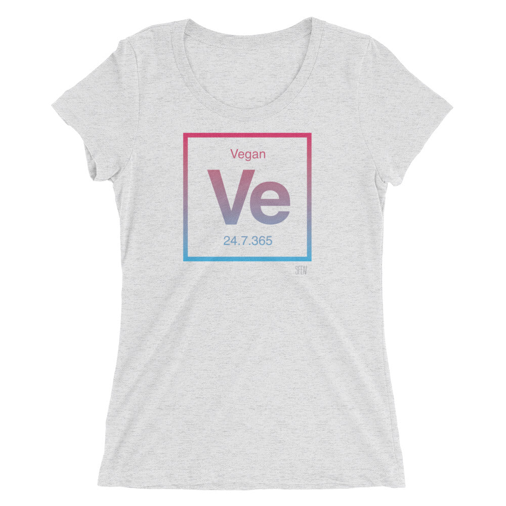 Ve Vegan 24.7.365 SFElV Elements Collection Women's short sleeve t-shirt