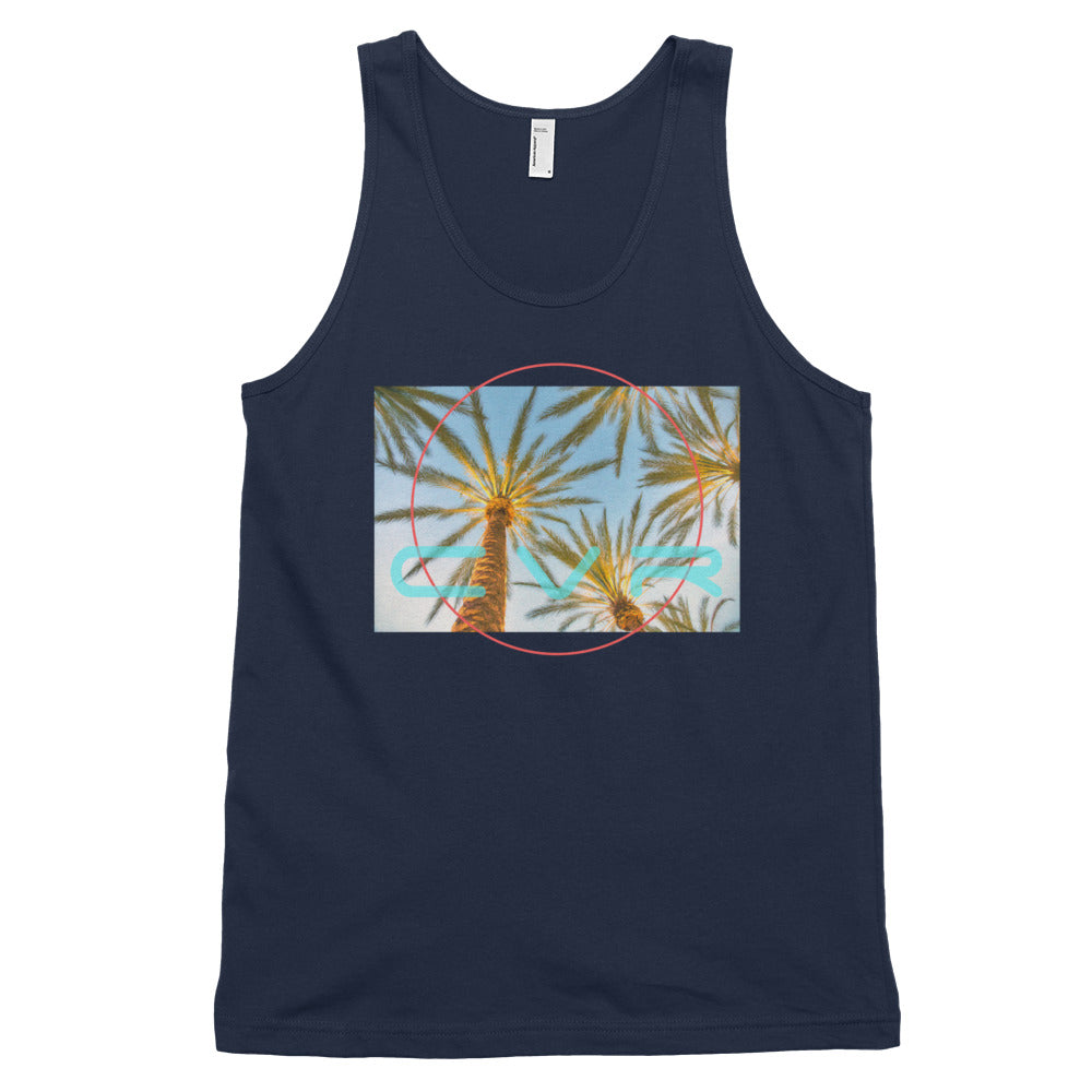California Vegan Republic CVR Summer Palm Men's Tank Top SFELV Spring/Summer 2019 Collection