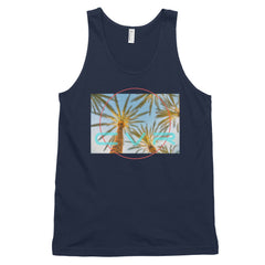 California Vegan Republic CVR Summer Palm Men's Tank Top SFELV Spring/Summer 2019 Collection
