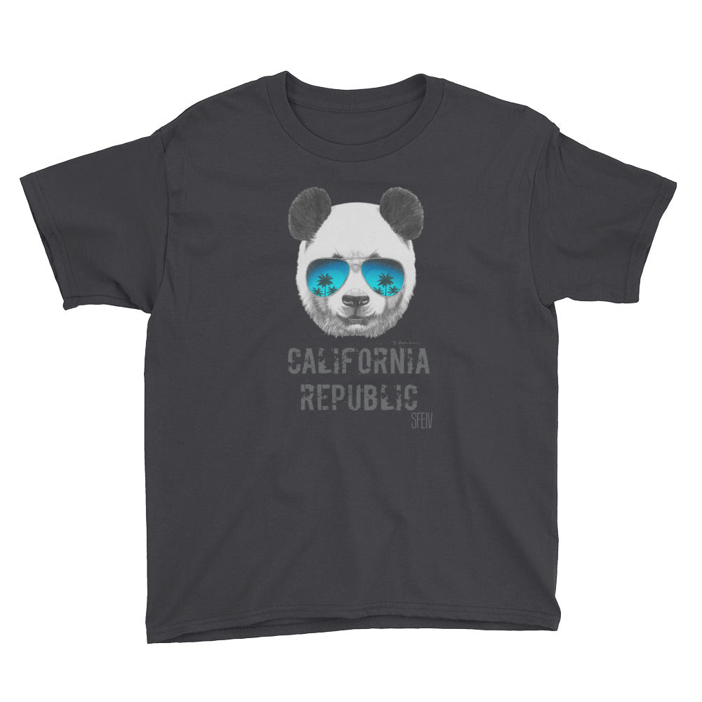 California Rebulic SFELV Boy's Short Sleeve T-Shirt