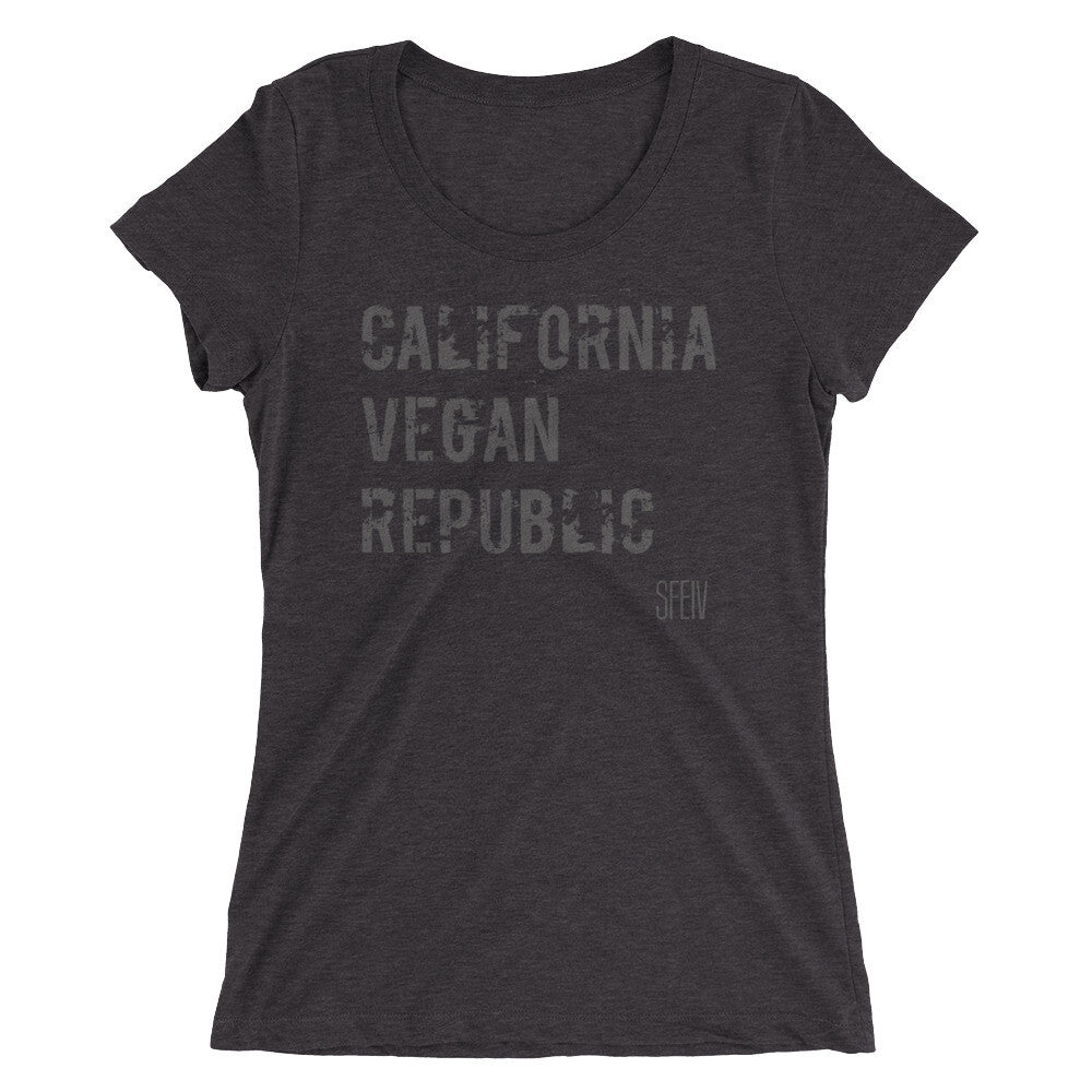 California Vegan Republic SFELV Women's short sleeve t-shirt