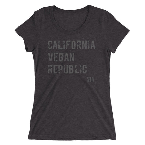 California Vegan Republic SFELV Women's short sleeve t-shirt