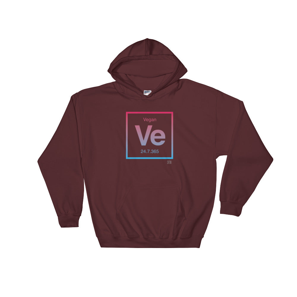 Ve Vegan 24.7.365 SFElV Elements Collection Unisex Hooded Sweatshirt