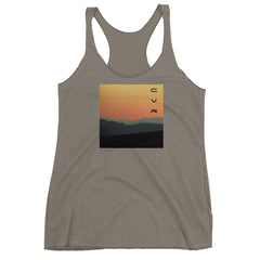 CVR Sunset SFELV CVR Collection Short Sleeve Women’s Tank Top - California Vegan Republic Spring/Summer 2019