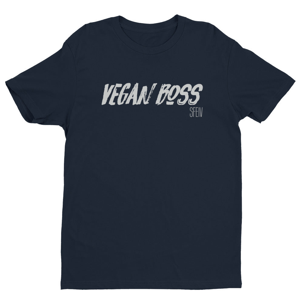VEGAN BOSS SFElV Men's Short Sleeve T-shirt