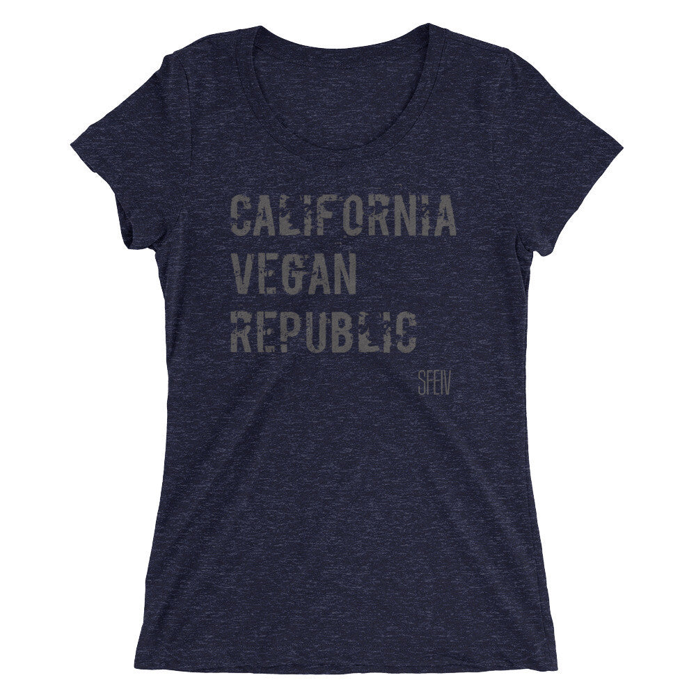 California Vegan Republic SFELV Women's short sleeve t-shirt