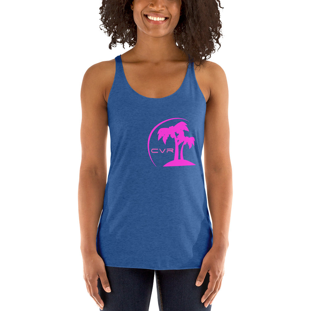 California Vegan Republic CVR Double Palm Women's Tank Top SFELV Spring Summer 2019