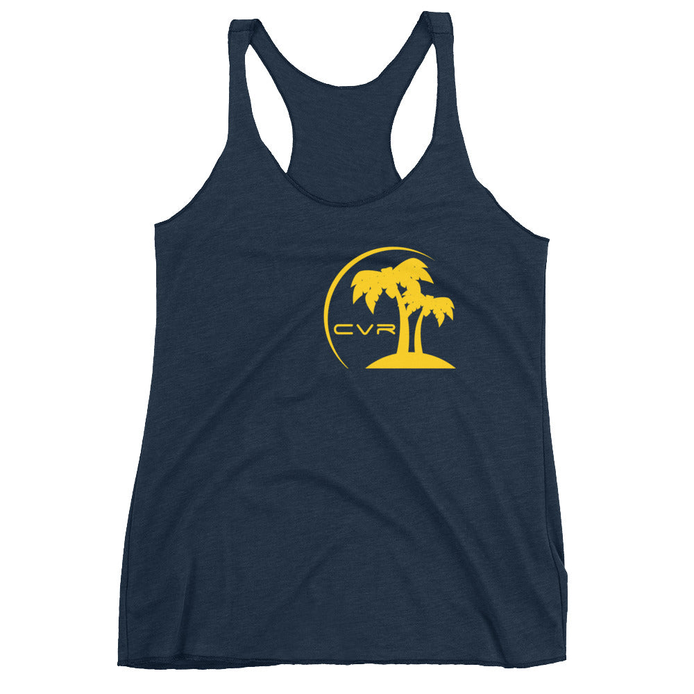 California Vegan Republic CVR Double Palm Women's Tank Top SFELV Spring/Summer 2019