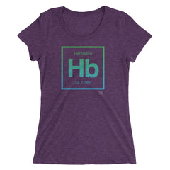 Hb Herbivore 24.7.365 SFElV Elements Collection Women's short sleeve t-shirt