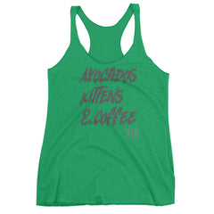 Avocados, Kittens & Coffee SFELV Women's tank top