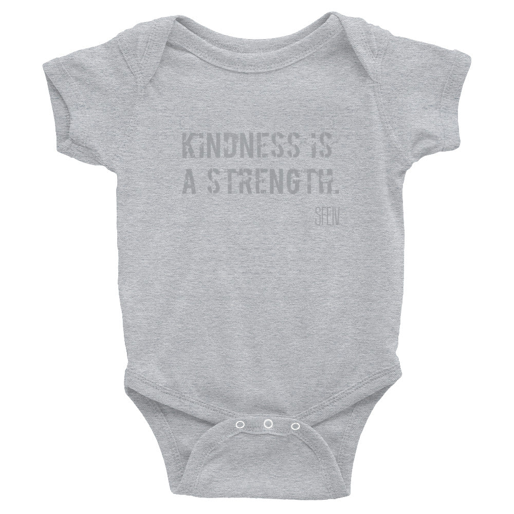 Kindness Is a Strength. SFELV Infant Bodysuit