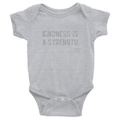 Kindness Is a Strength. SFELV Infant Bodysuit