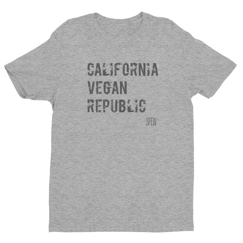 California Vegan Republic SFElV Short sleeve men's t-shirt