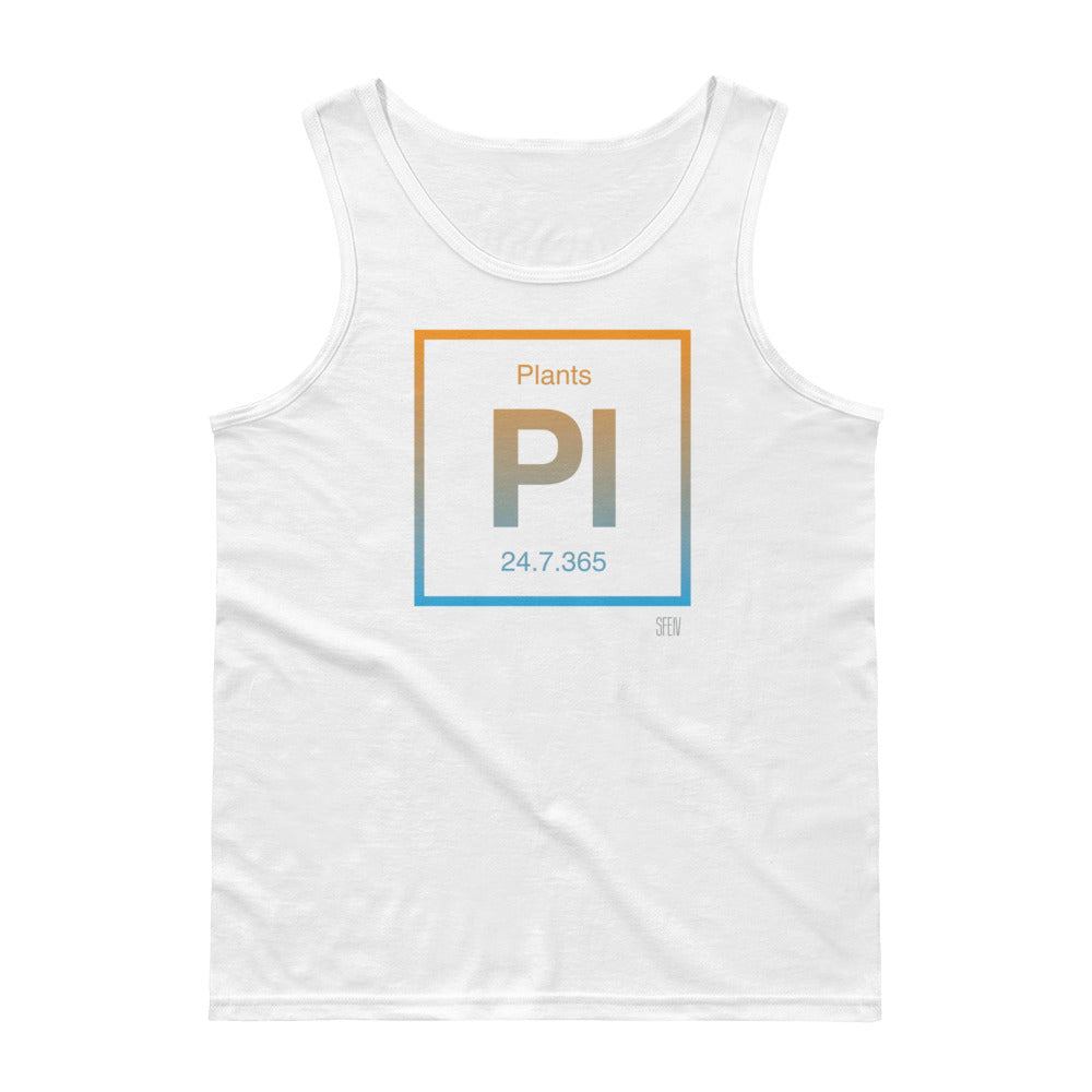 Pl Plants 24.7.365 SFElV Elements Collection Men's Tank Top