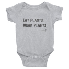 Eat Plants. Wear Plants. SFELV Infant Bodysuit