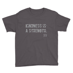 Kindness Is A Strength SFELV Boy's Short Sleeve T-Shirt