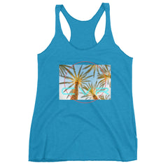 California Vegan Republic CVR Summer Palm Women's Tank Top SFELV Spring/Summer 2019