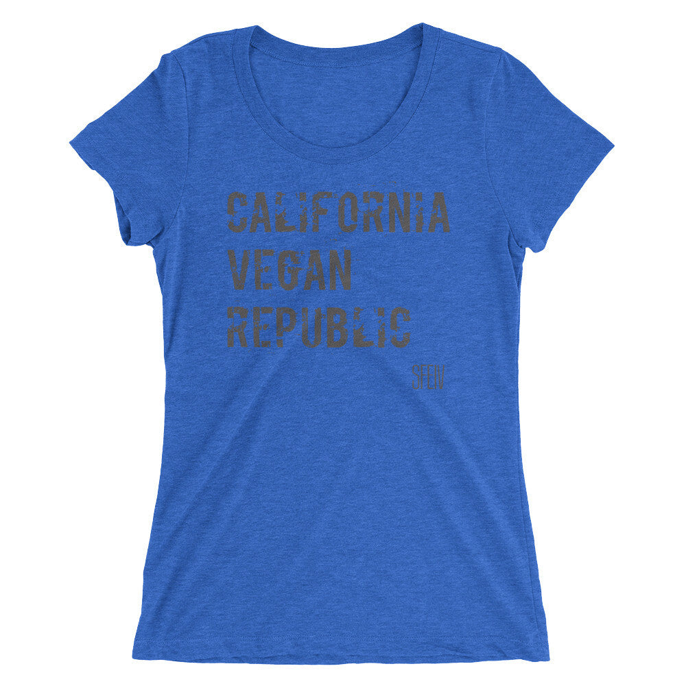 California Vegan Republic SFELV Women's short sleeve t-shirt