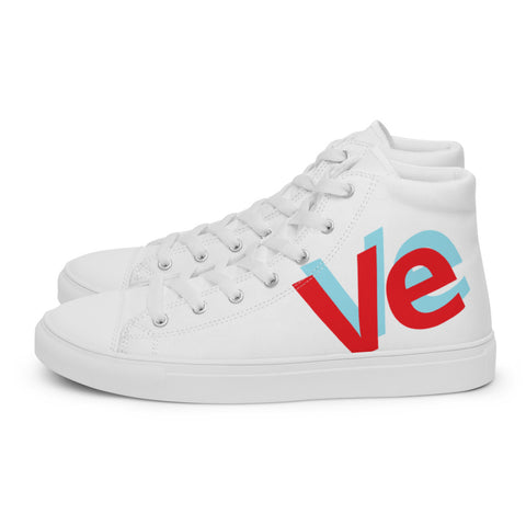 Red Ve Vegan Women’s high top canvas shoes