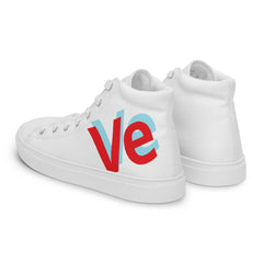Red Ve Vegan Women’s high top canvas shoes