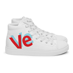 Red Ve Vegan Women’s high top canvas shoes