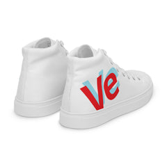 Red Ve Vegan Women’s high top canvas shoes