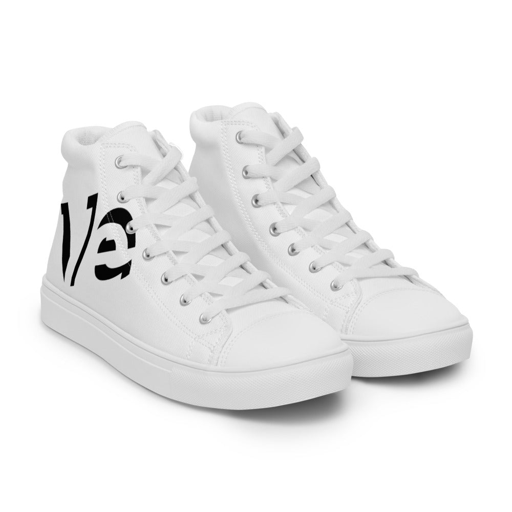 Whisper Ve Vegan Women’s high top canvas shoes