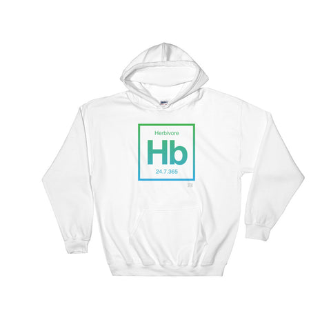 Hb Herbivore 24.7.365 SFElV Elements Collection Unisex Hooded Sweatshirt