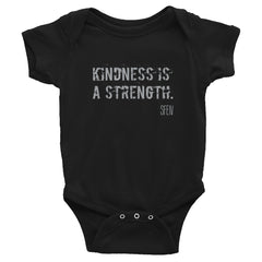 Kindness Is a Strength. SFELV Infant Bodysuit